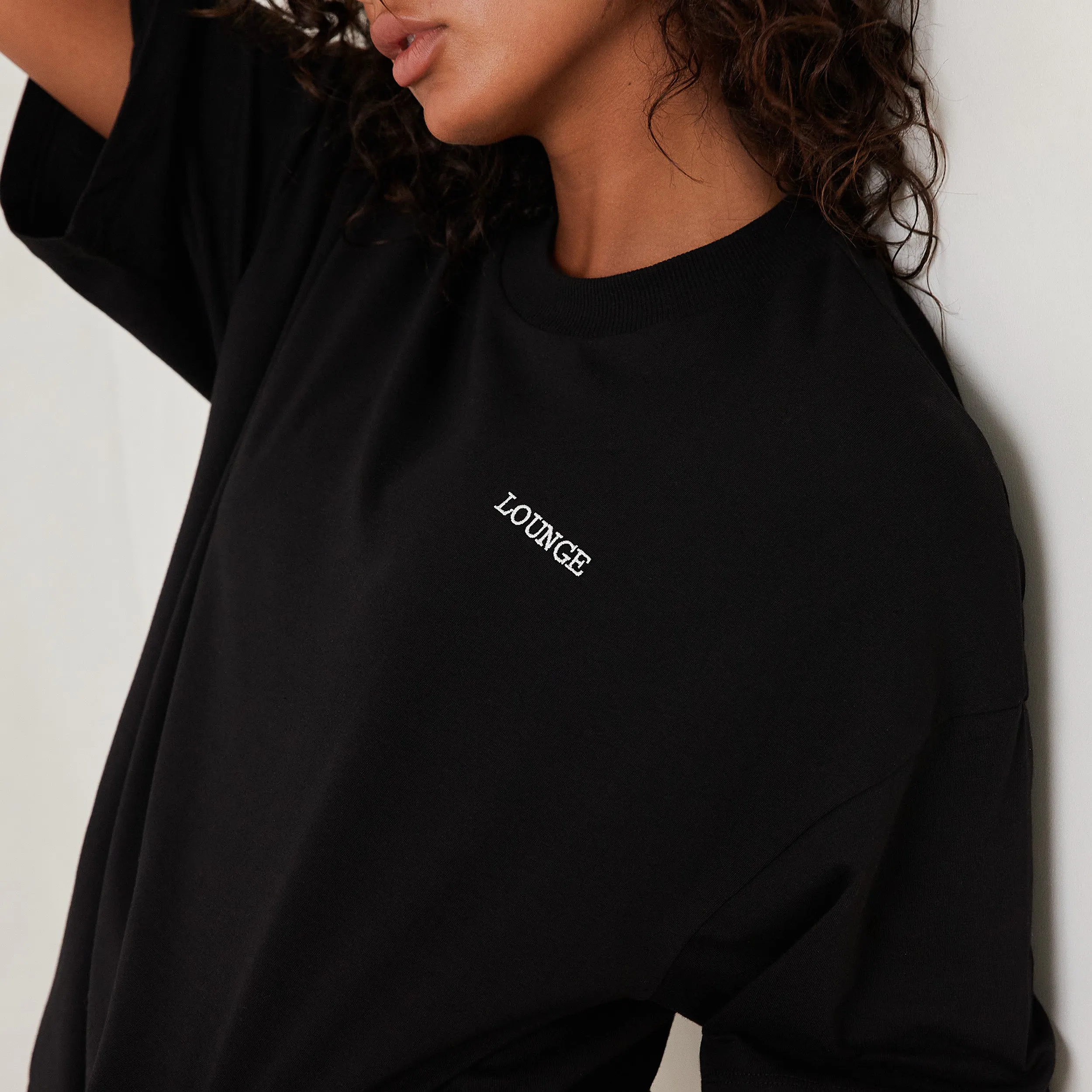 Essential T-Shirt Oversize - Noir