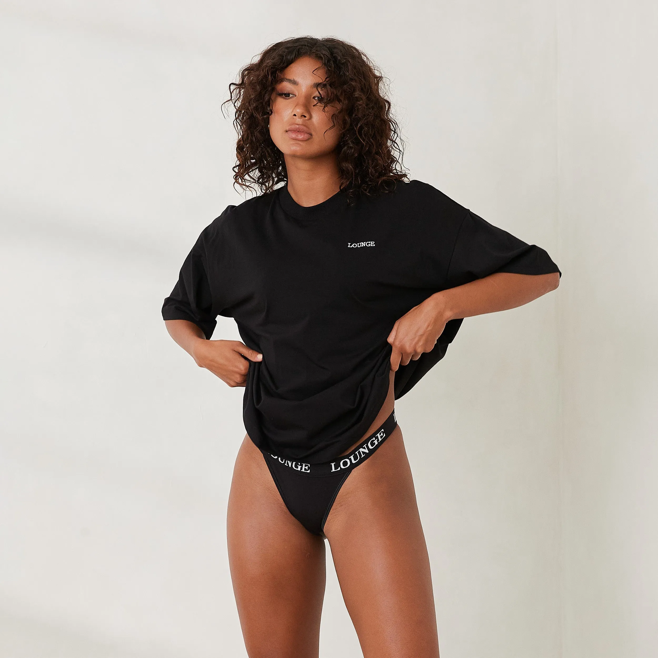 Essential T-Shirt Oversize - Noir