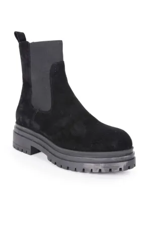 Estilo Emporio Valley Suede Boot - Black