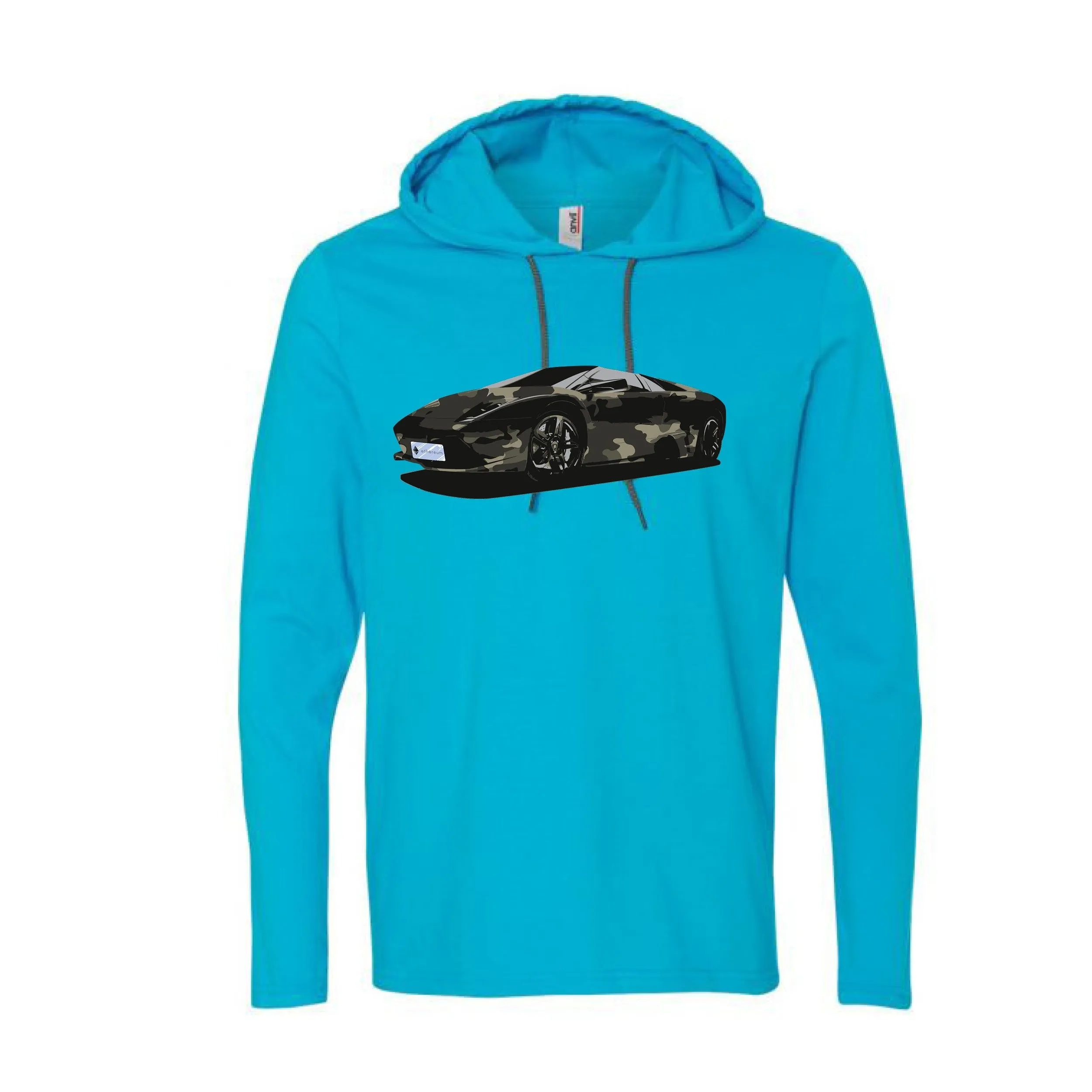 Ethereum Lambo J American Sport Laced Hoodies