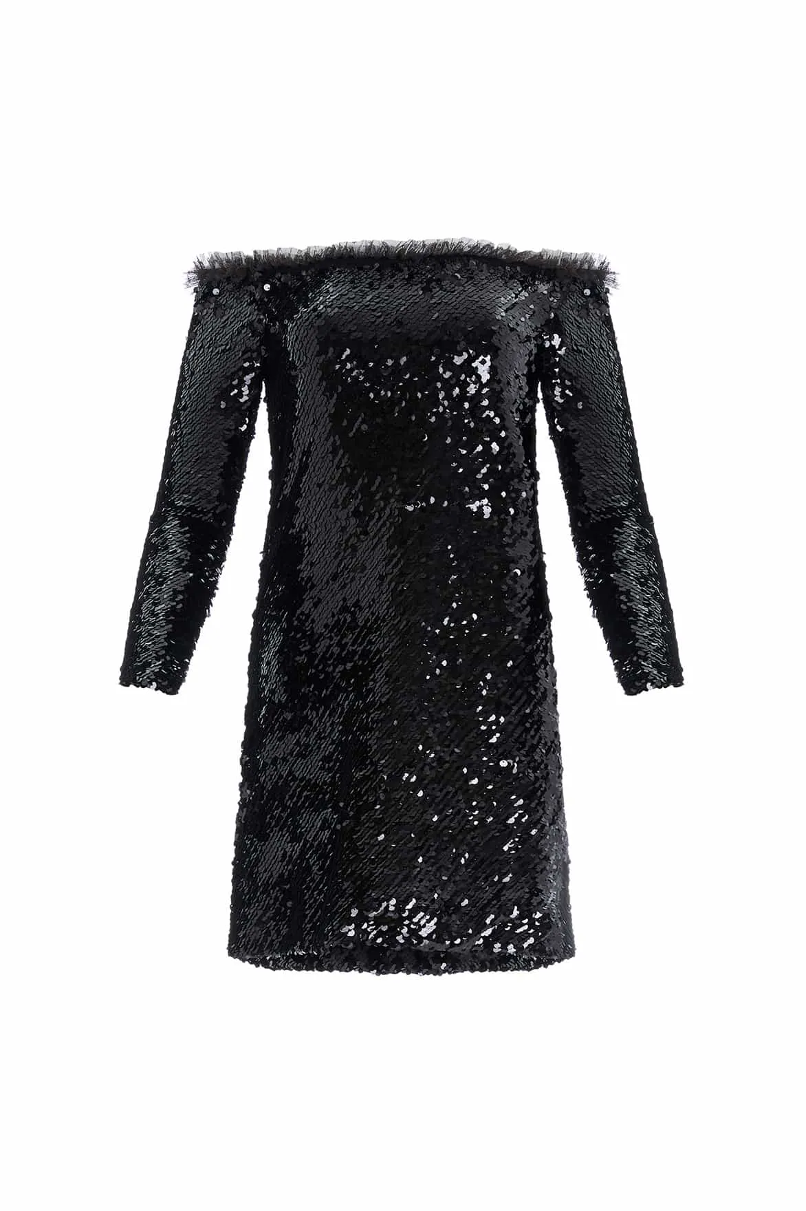 Evie Off-Shoulder Micro Mini Dress