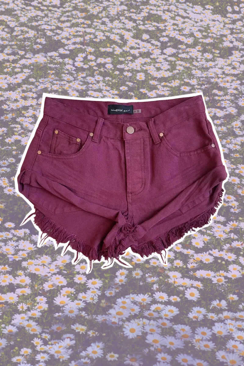 Fall Cutoff Shorts