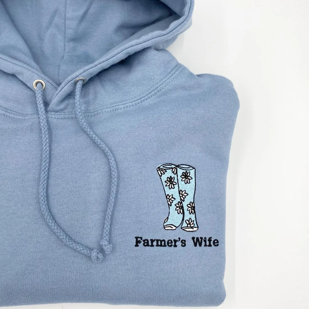 Farmers Wife Sweatshirt or Hoodie