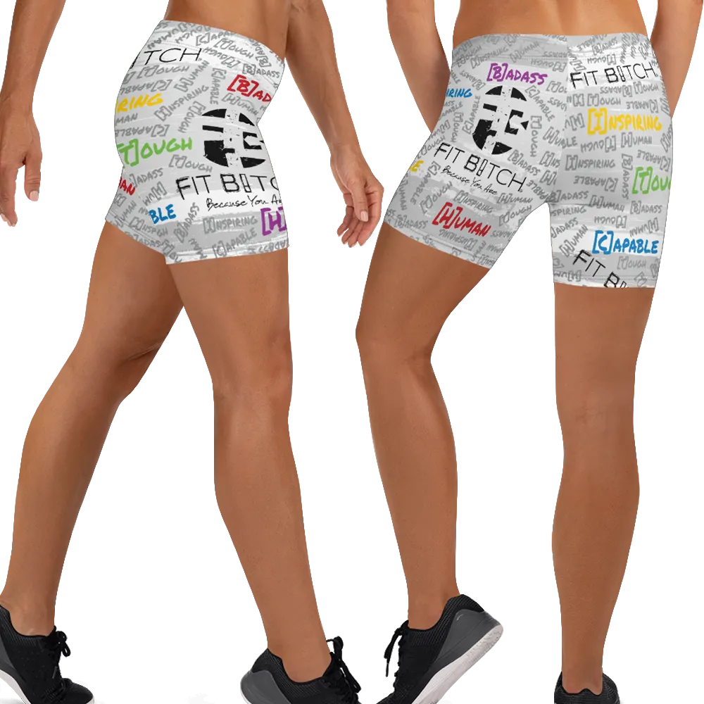 Fit Bitch - Shorts - Graffiti