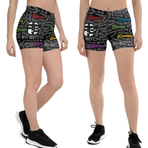Fit Bitch - Shorts - Graffiti