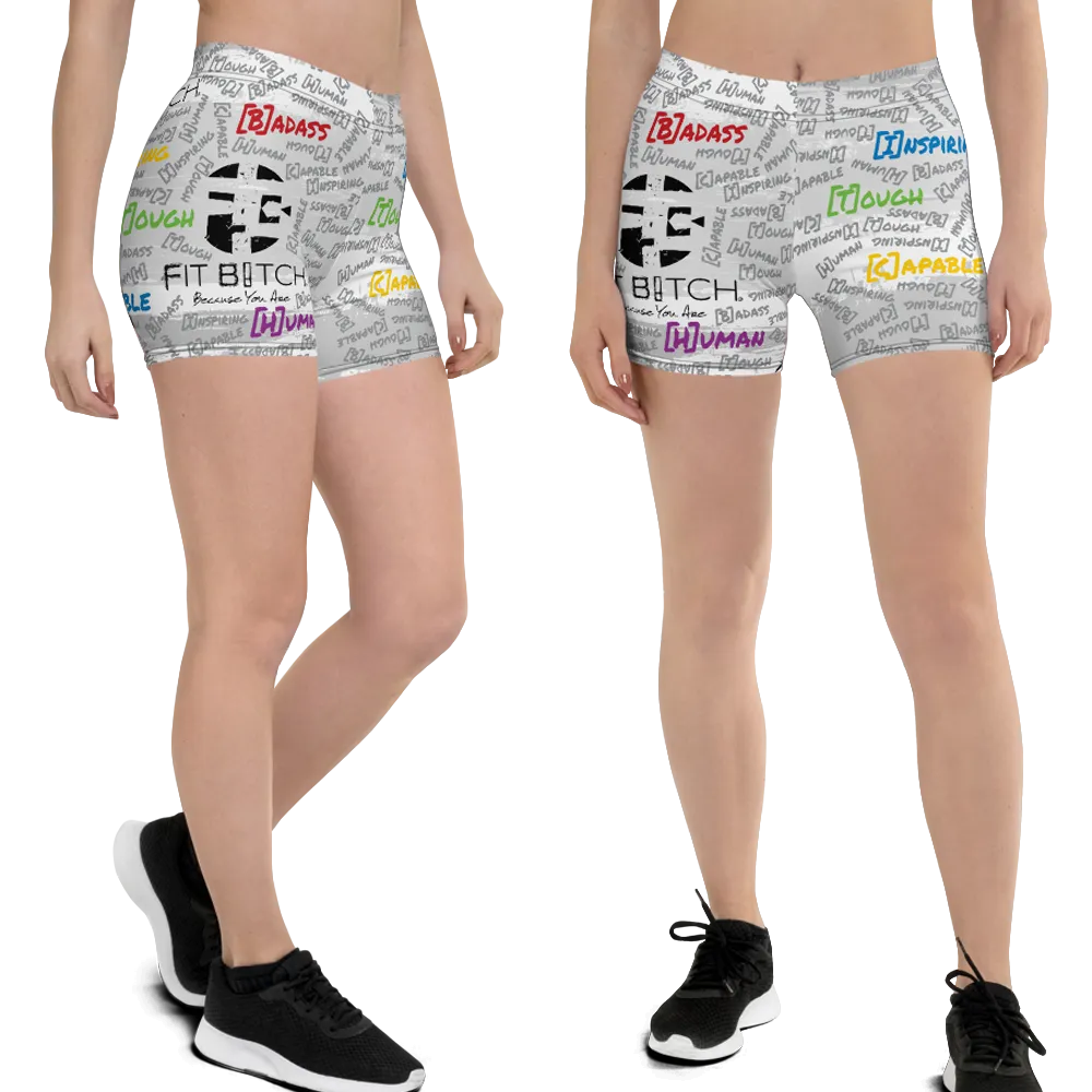 Fit Bitch - Shorts - Graffiti