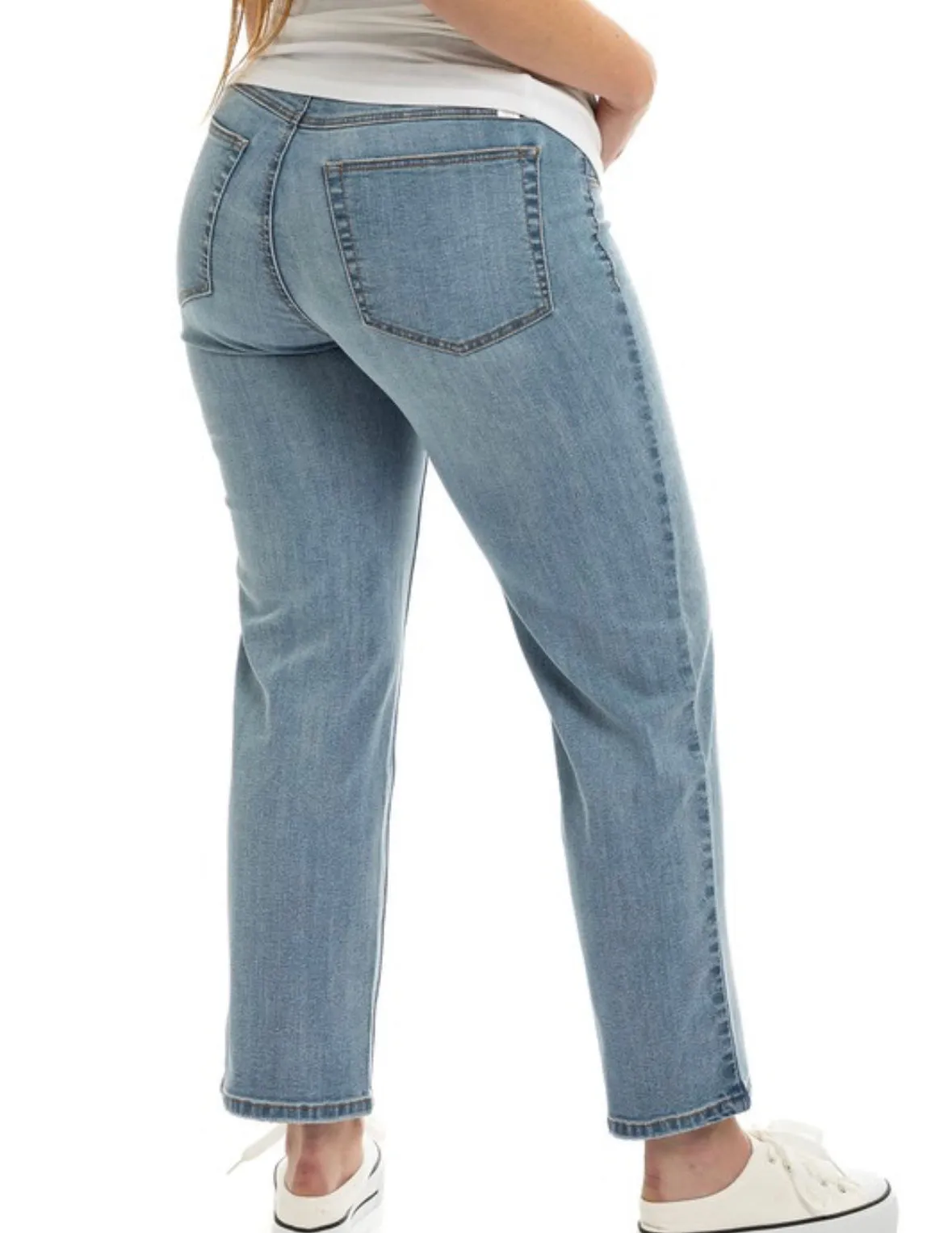 Flora Dad Jean W/ Bellyband
