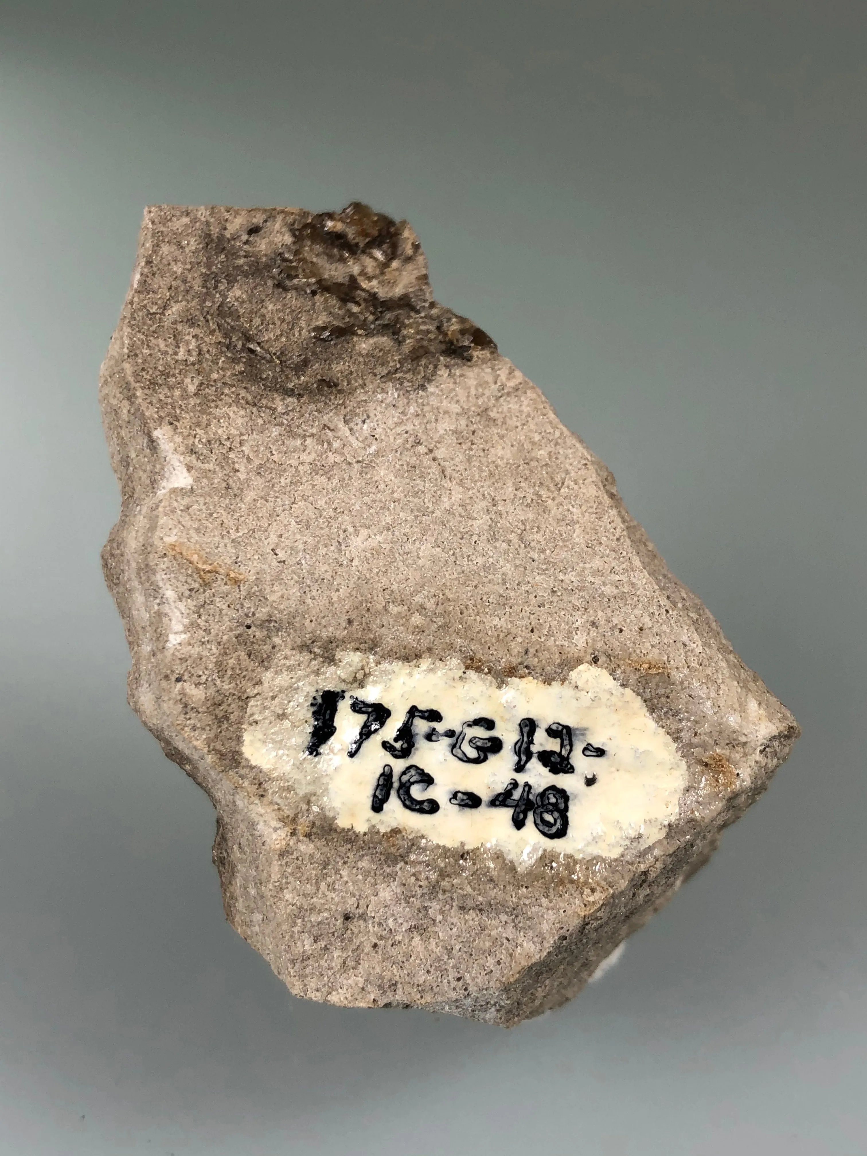 Fluorite, Auglaize Quarry, Junction, Ohio, ex. Louis Lafayette Collection, Miniature 3.0 x 4.3 x 5.7 cm, $45. Online Nov. 17