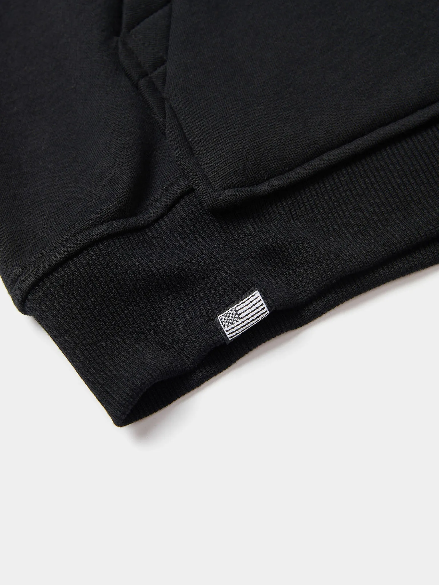 Flyers Mens Loose Fit Hoodie Black