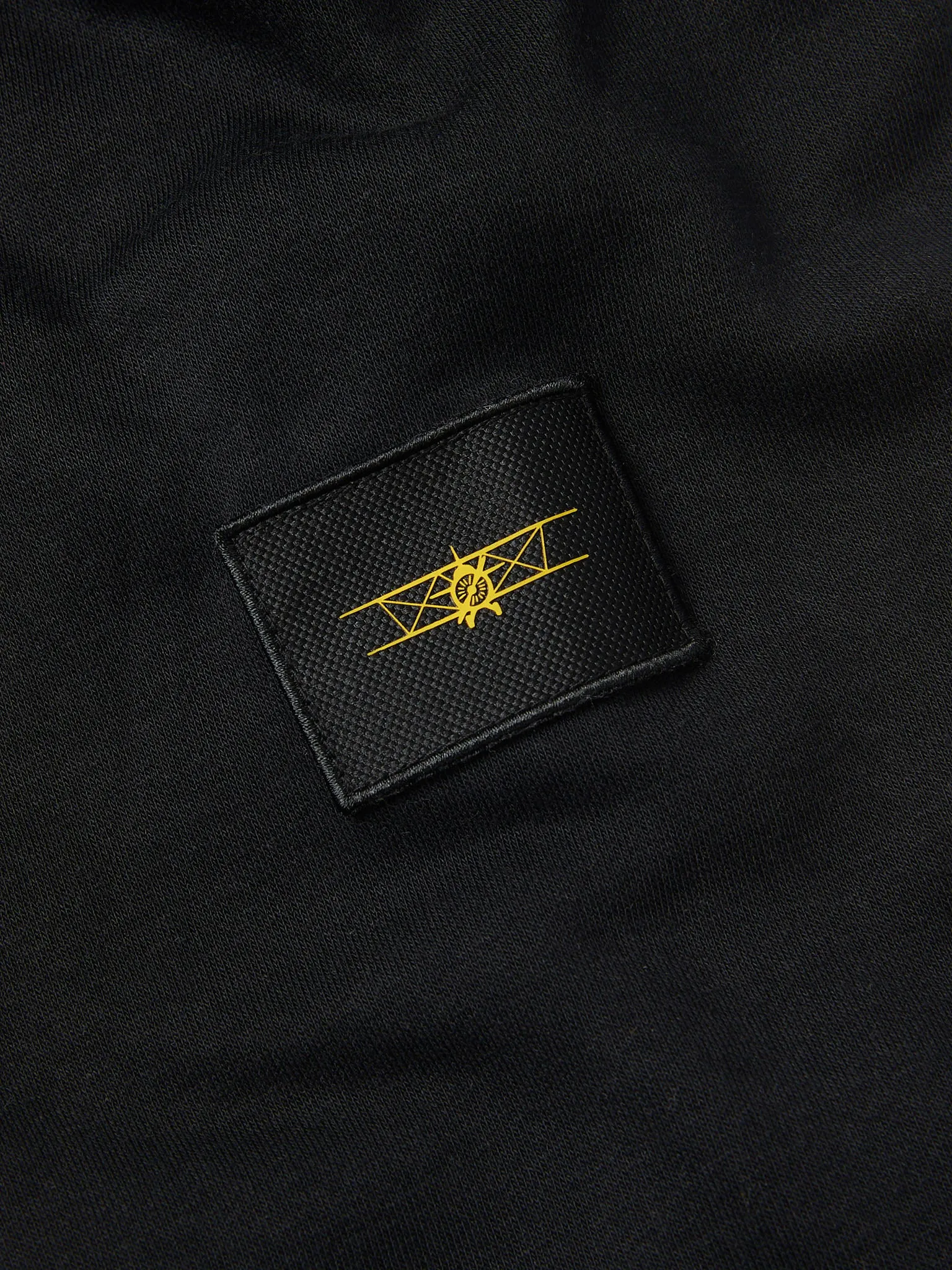 Flyers Mens Loose Fit Hoodie Black