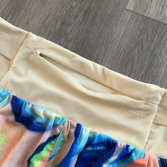 FP MOVEMENT Tempo Light As Air Printed Run Shorts NWT