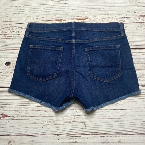 Frame Denim Le Cut Off Jean Shorts in Fulham Wash Sz 27