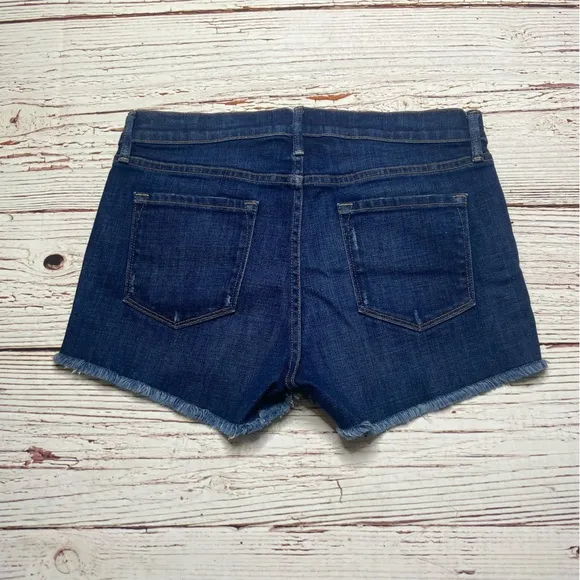 Frame Denim Le Cut Off Jean Shorts in Fulham Wash Sz 27