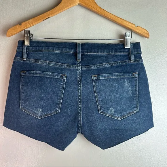 Frame Le Cutoff Denim Shorts Sz 27