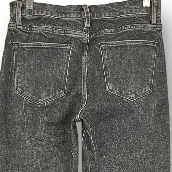 FRAME LE HIGH STRAIGHT LEG JEANS IN EDGY Size 26