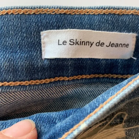 Frame - light wash denim, 24, Le Skinny de Jeanne