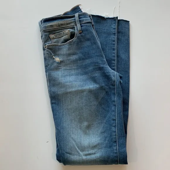 Frame - light wash denim, 24, Le Skinny de Jeanne