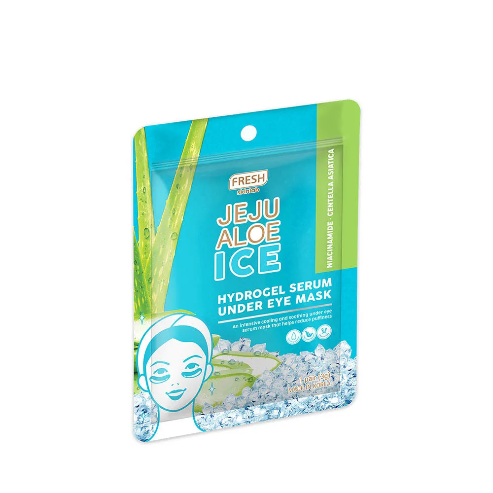 Fresh Skinlab Jeju Aloe Ice Hydrogel Serum Under Eye Mask 1 pair 3g