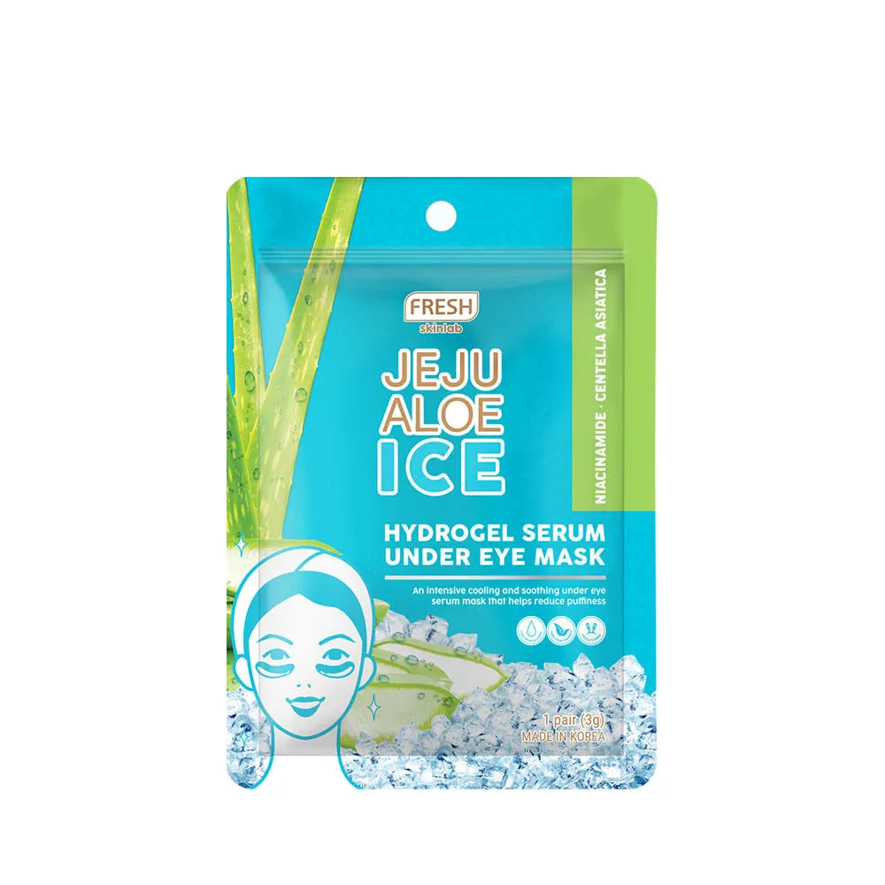 Fresh Skinlab Jeju Aloe Ice Hydrogel Serum Under Eye Mask 1 pair 3g