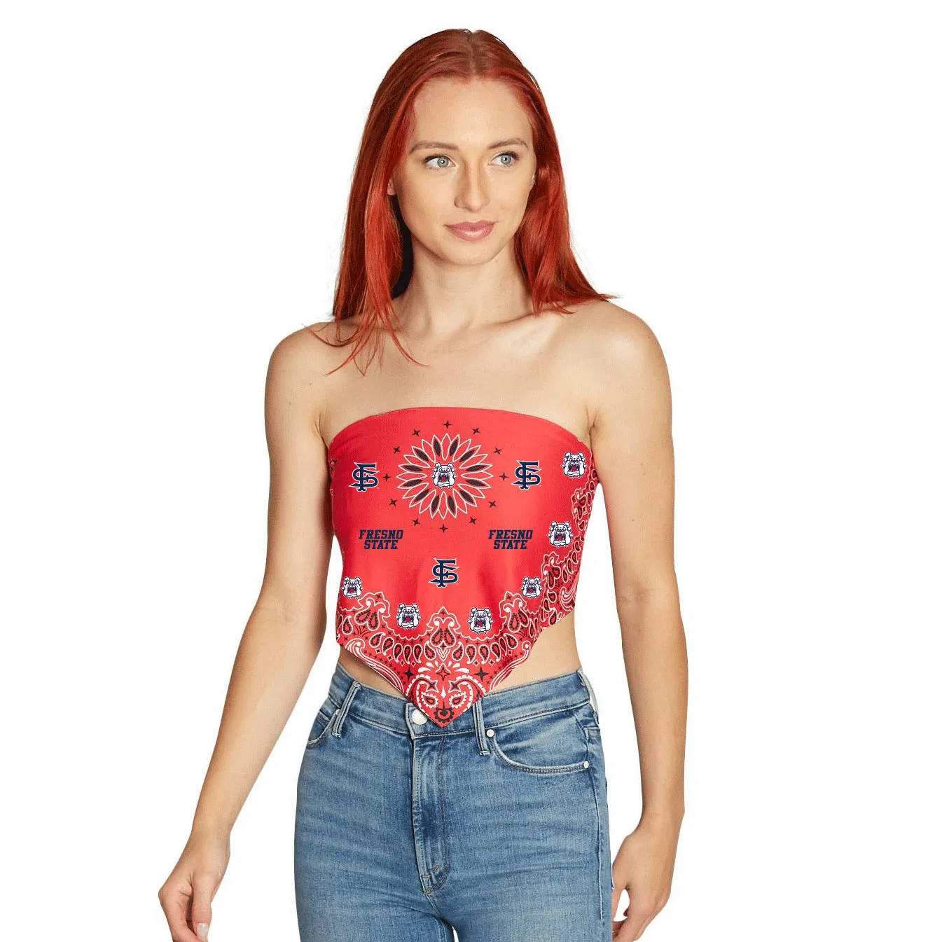 Fresno State Bandana Top