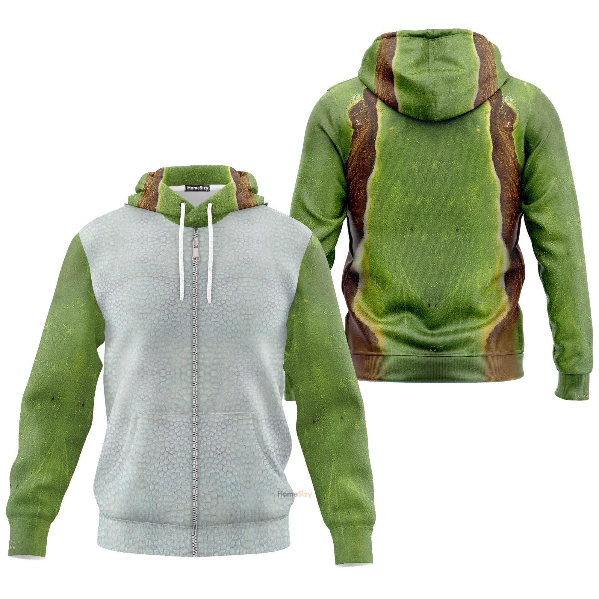 Frog - 3D Zip Hoodies