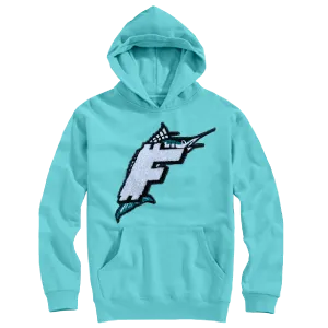 FUNDRAISER PATCH HOODY TEAL
