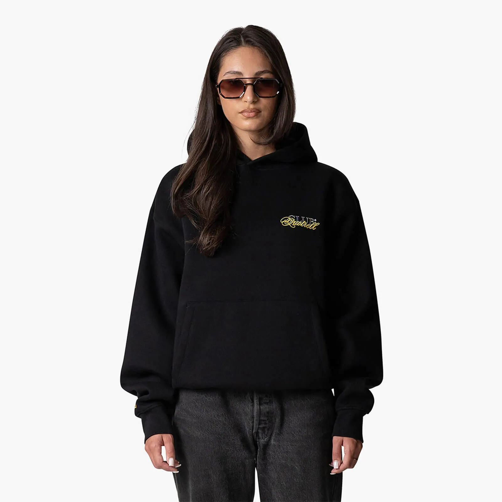 FUTURA HOODIE | BLACK/YELLOW