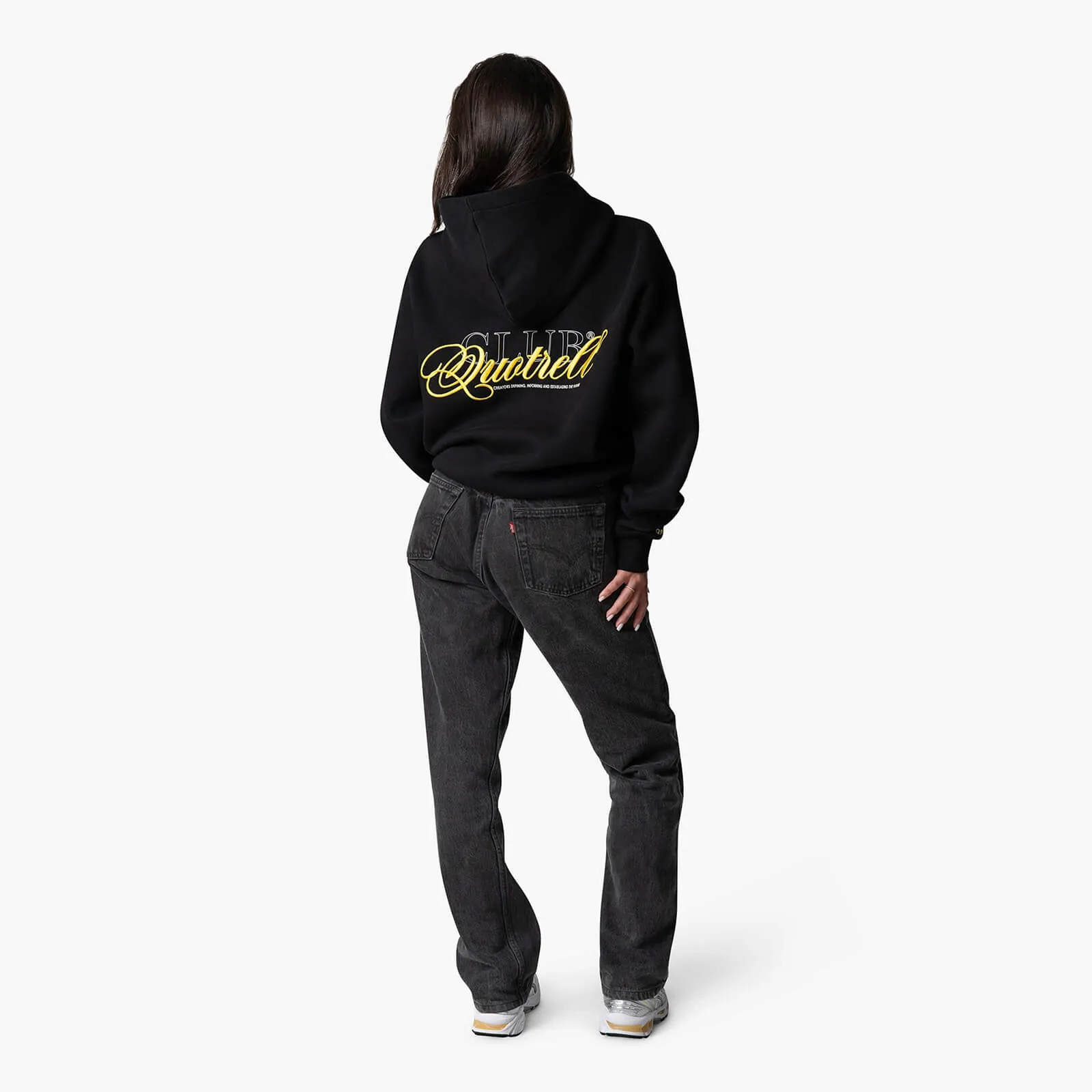 FUTURA HOODIE | BLACK/YELLOW