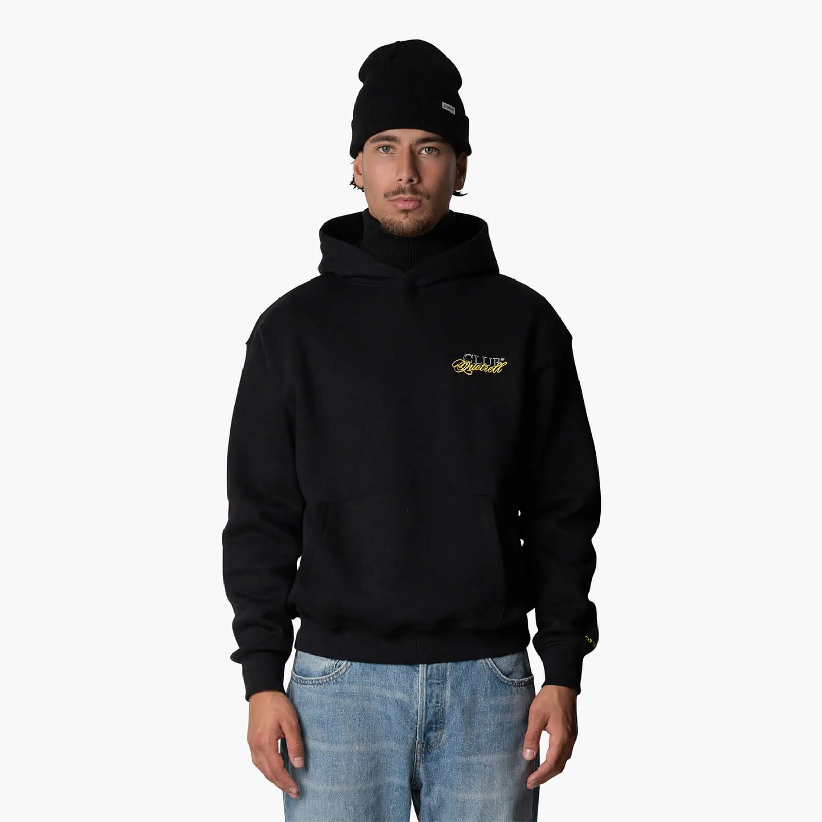 FUTURA HOODIE | BLACK/YELLOW