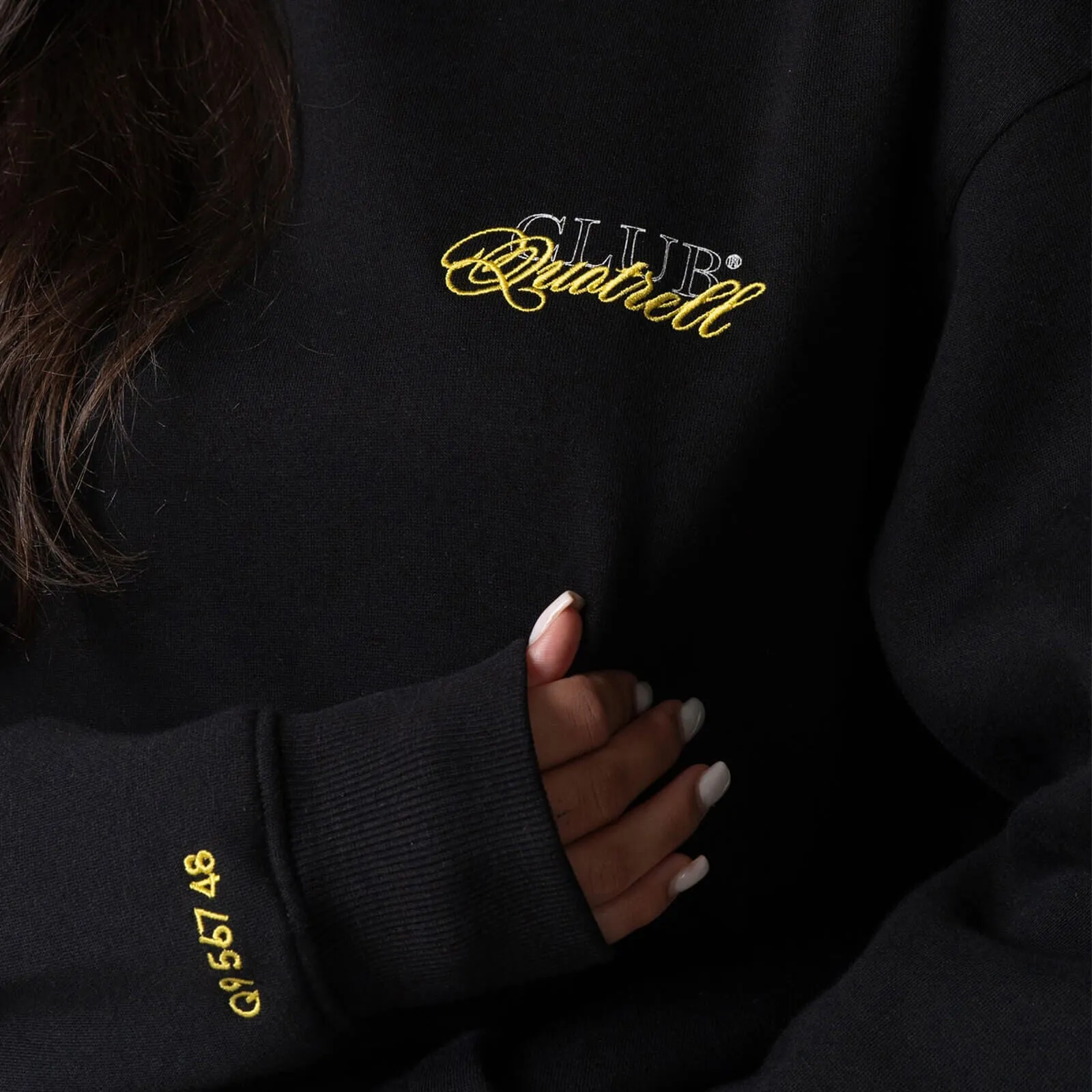FUTURA HOODIE | BLACK/YELLOW