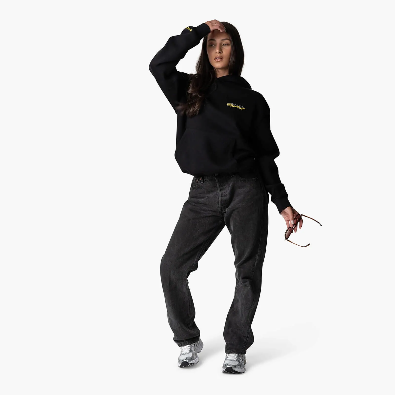 FUTURA HOODIE | BLACK/YELLOW