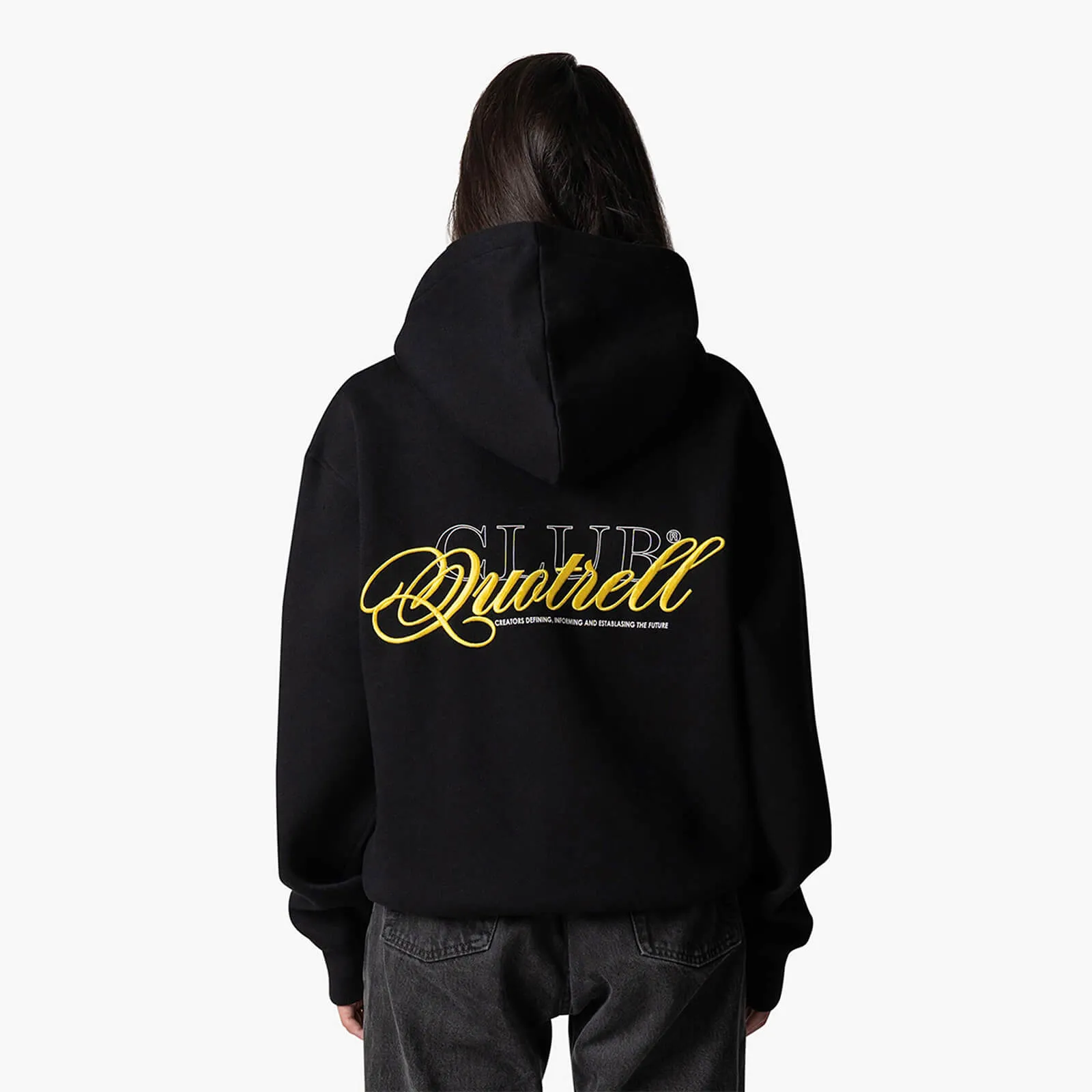 FUTURA HOODIE | BLACK/YELLOW