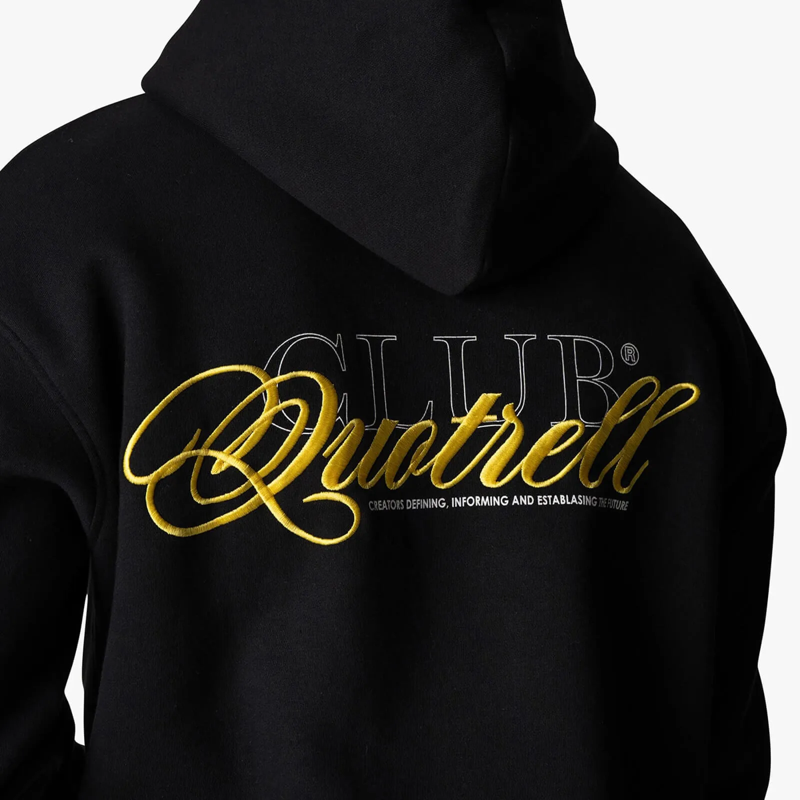 FUTURA HOODIE | BLACK/YELLOW
