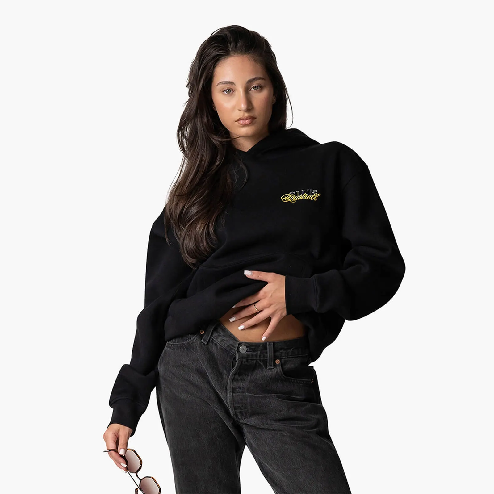 FUTURA HOODIE | BLACK/YELLOW