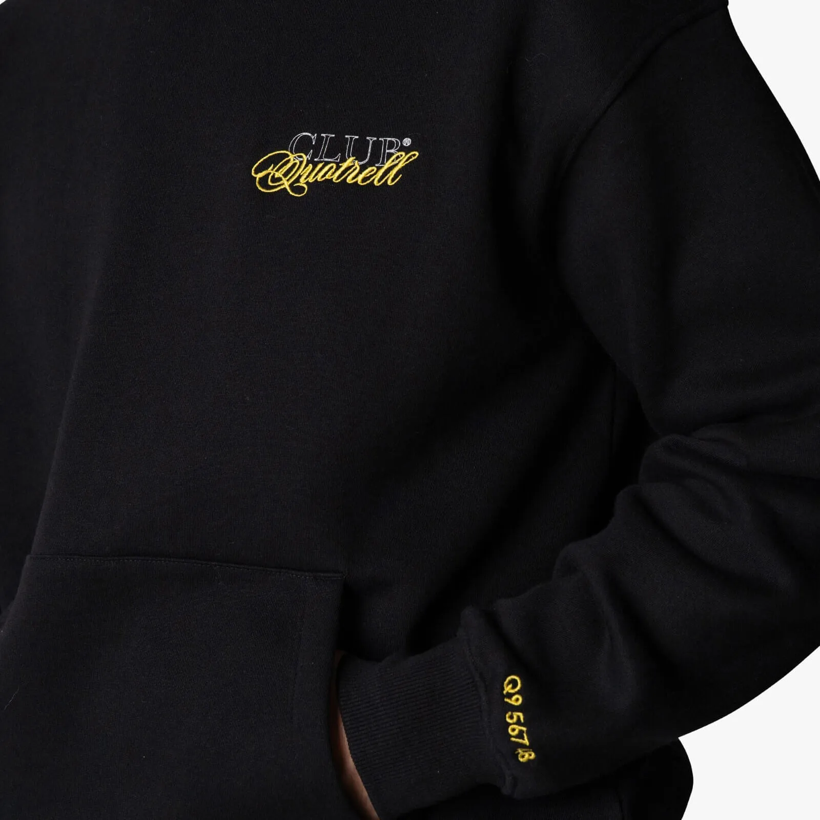FUTURA HOODIE | BLACK/YELLOW