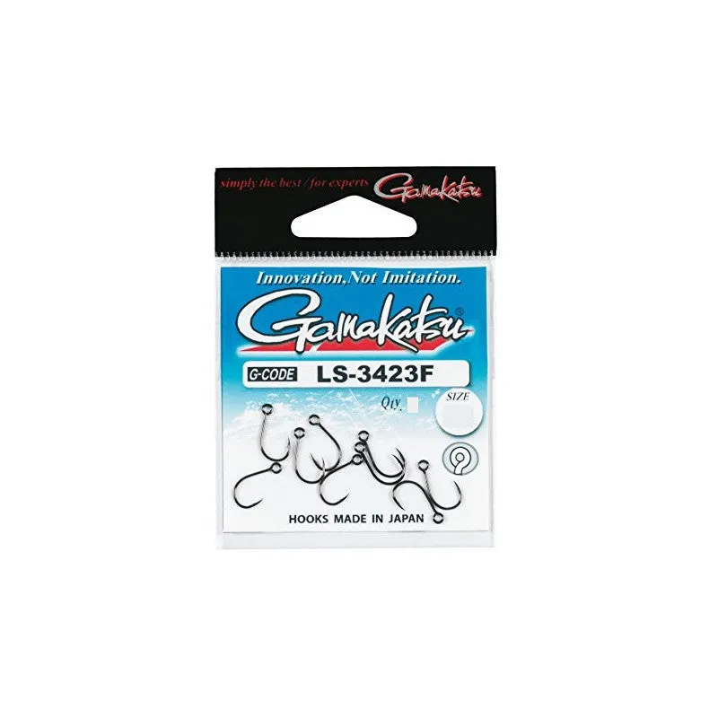 Gamakatsu Single Inline Black Nickel Replacement Hooks