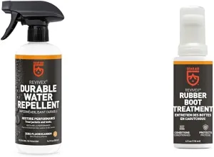 Gear AID Revivex Durable Water Repellent (DWR) Spray for Waterproofing, Restoring Performance on Nylon Jackets, Gore-TEX, Paddle, Snow and Camping Gear