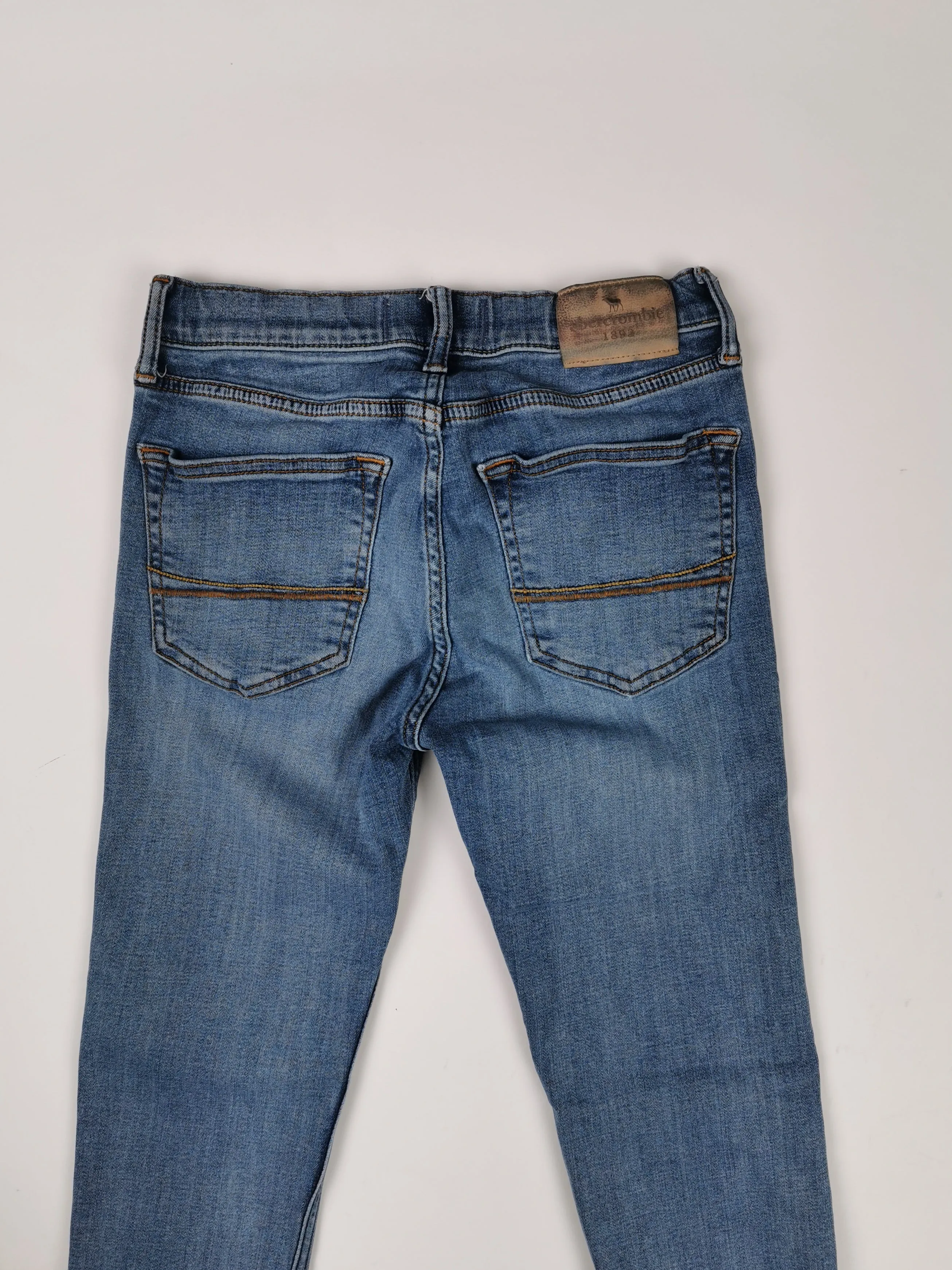 GIRL SIZE 15/16 YEARS - ABERCROMBIE KIDS, Super Skinny, Stretch Jeans VGUC B55