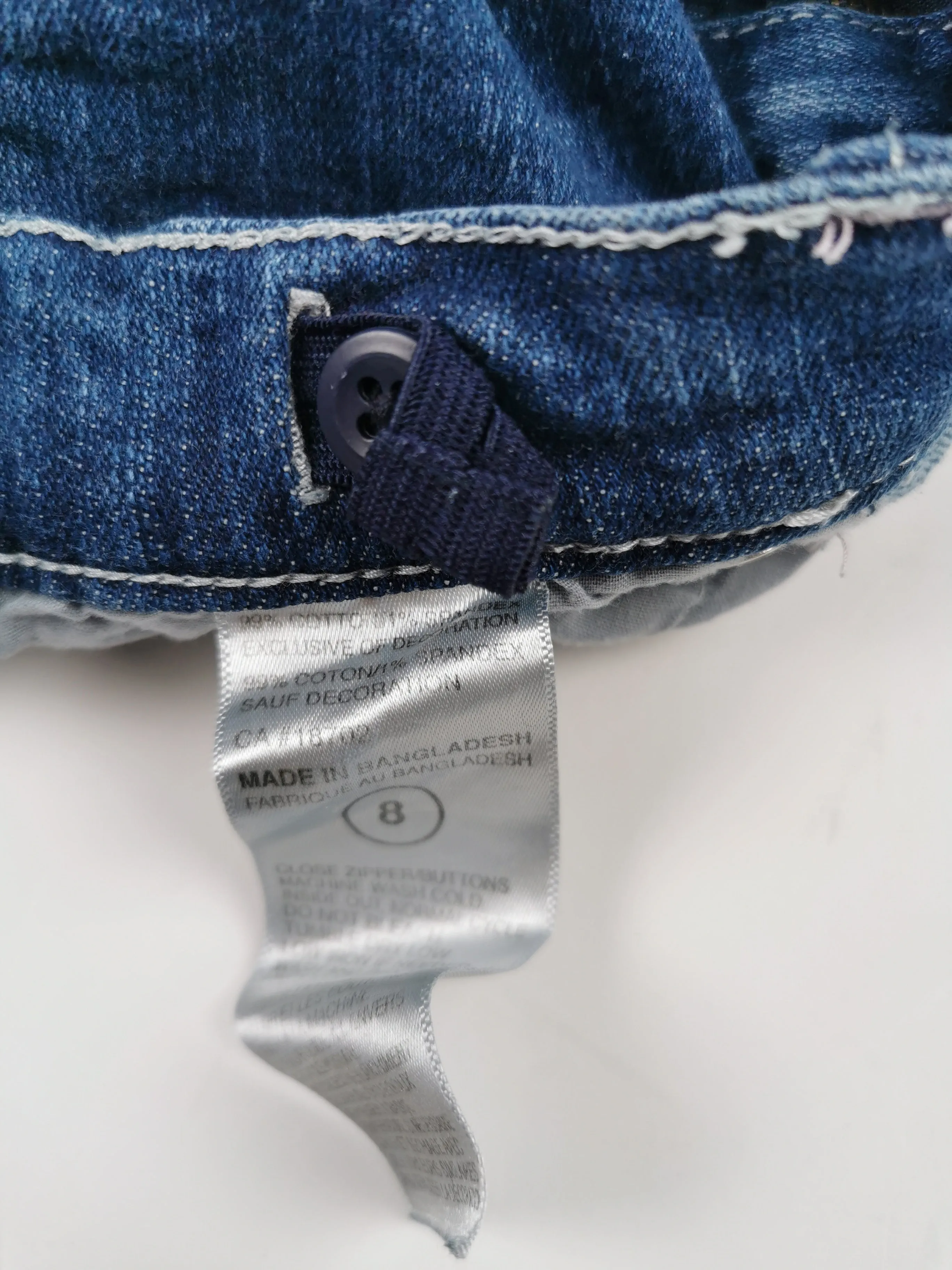 GIRL SIZE 8 YEARS - LEVI'S, Soft Stretch, Boot Cut Jeans VGUC B55