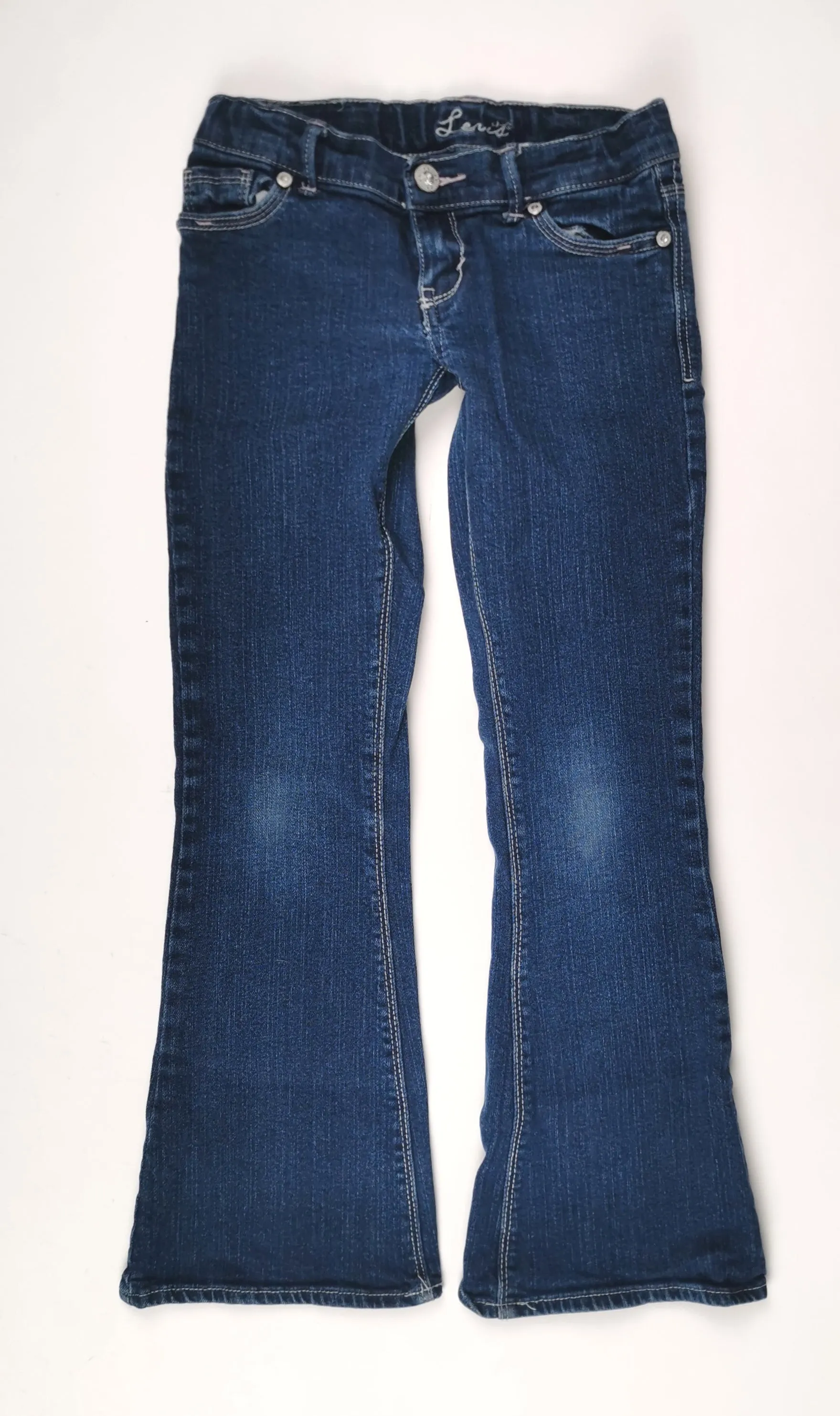 GIRL SIZE 8 YEARS - LEVI'S, Soft Stretch, Boot Cut Jeans VGUC B55