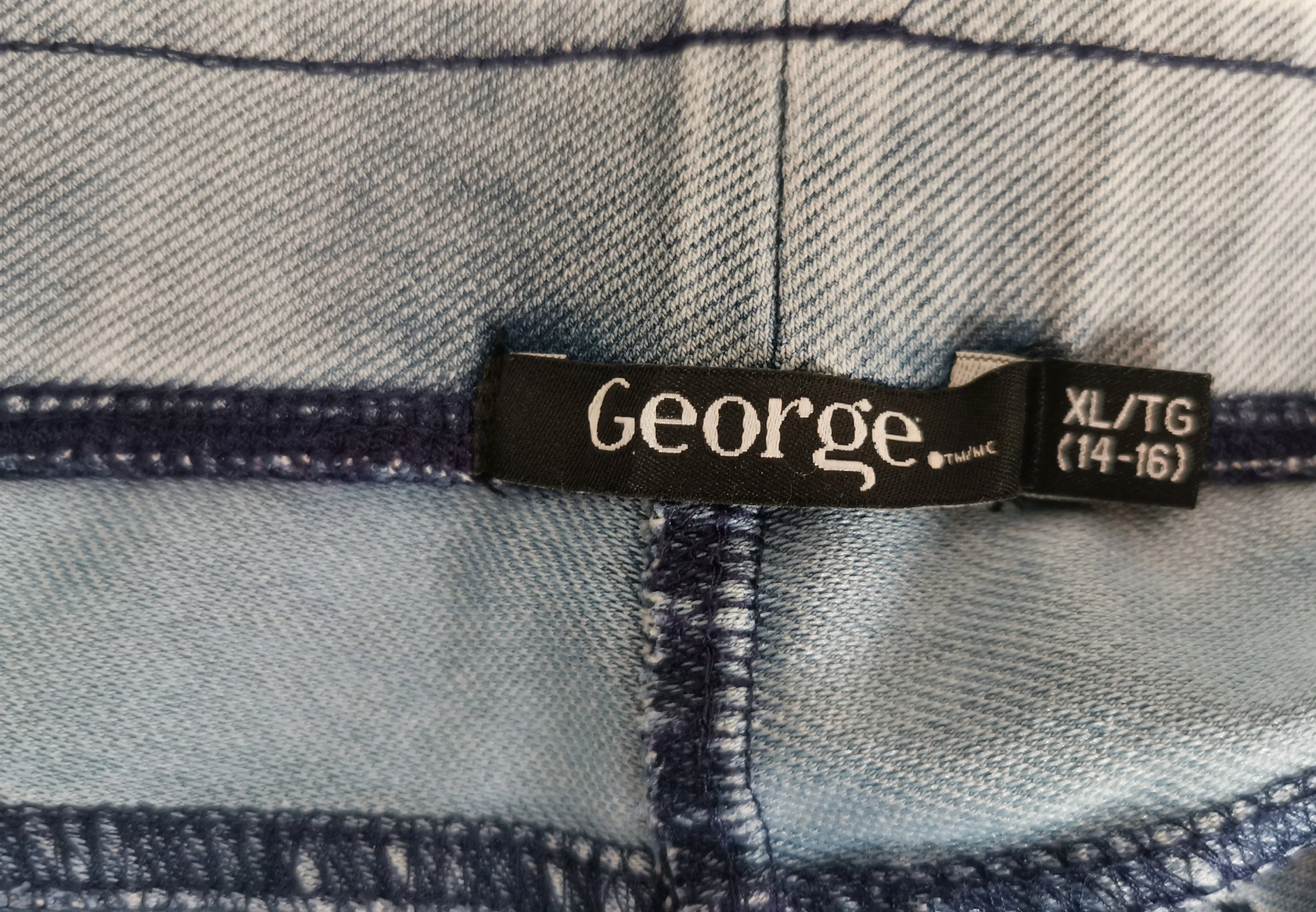GIRL SIZE XL (14/16 YEARS) - GEORGE, Soft Jeggings EUC B8