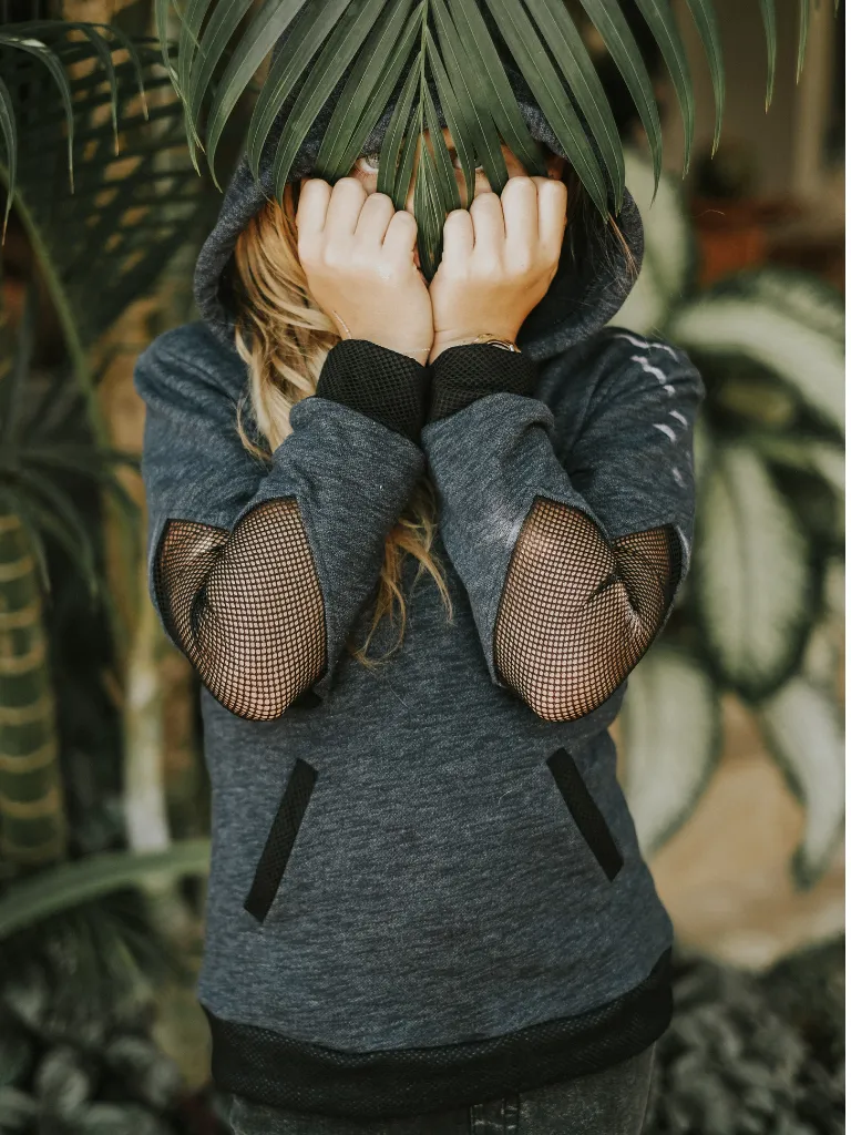 Girl’s Diamond Elbow Hoodie