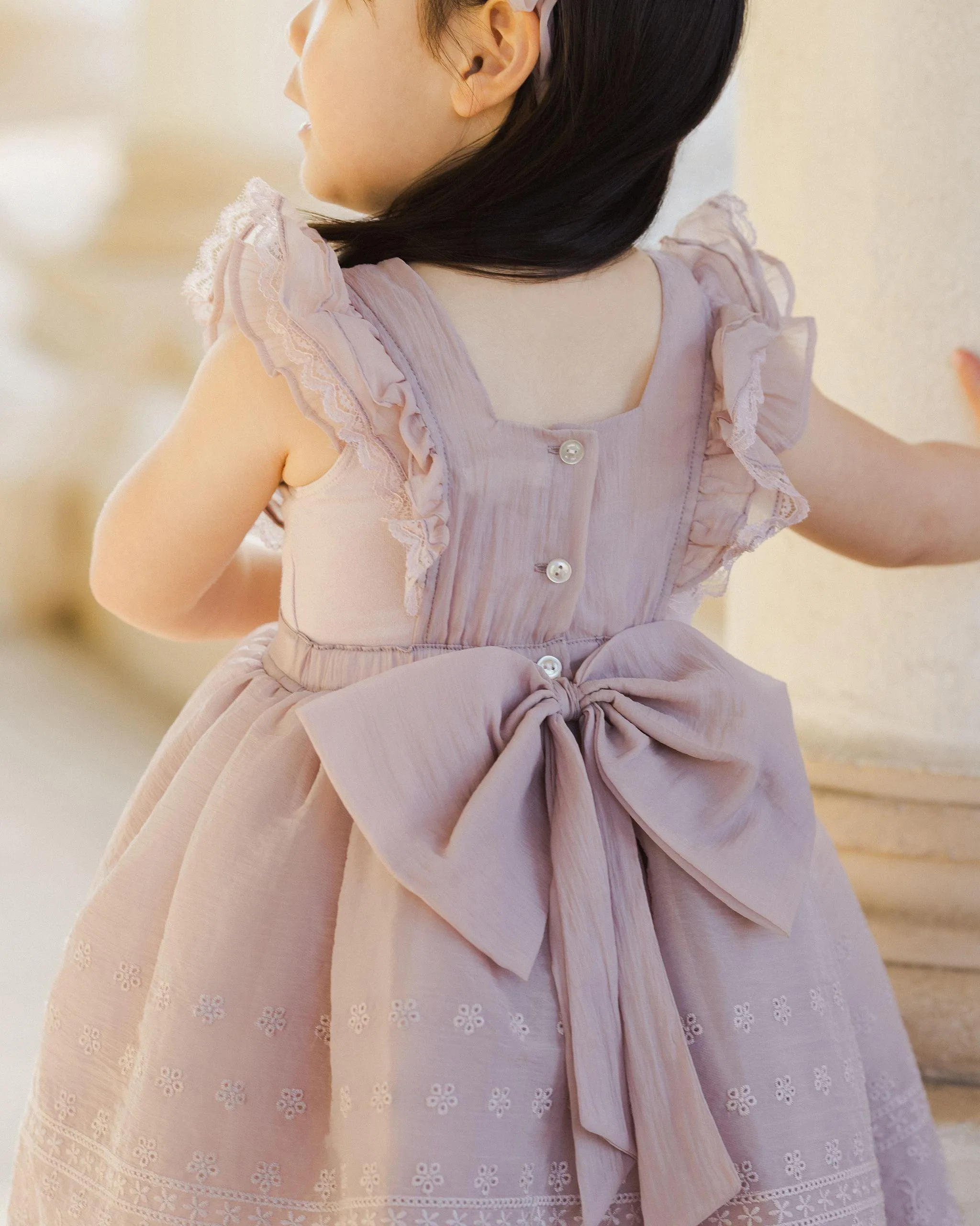 Girls Dresses | Provence Dress- Lavender | Noralee