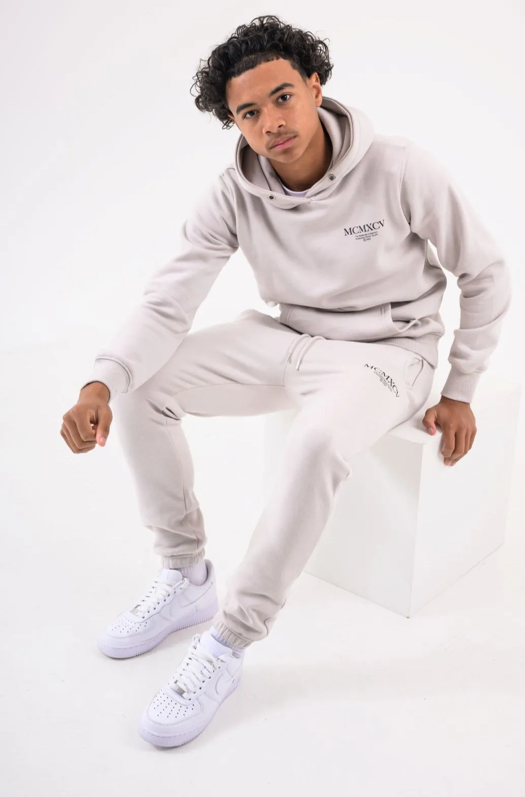 GLACIER BOYS HOODIE - OFF WHITE