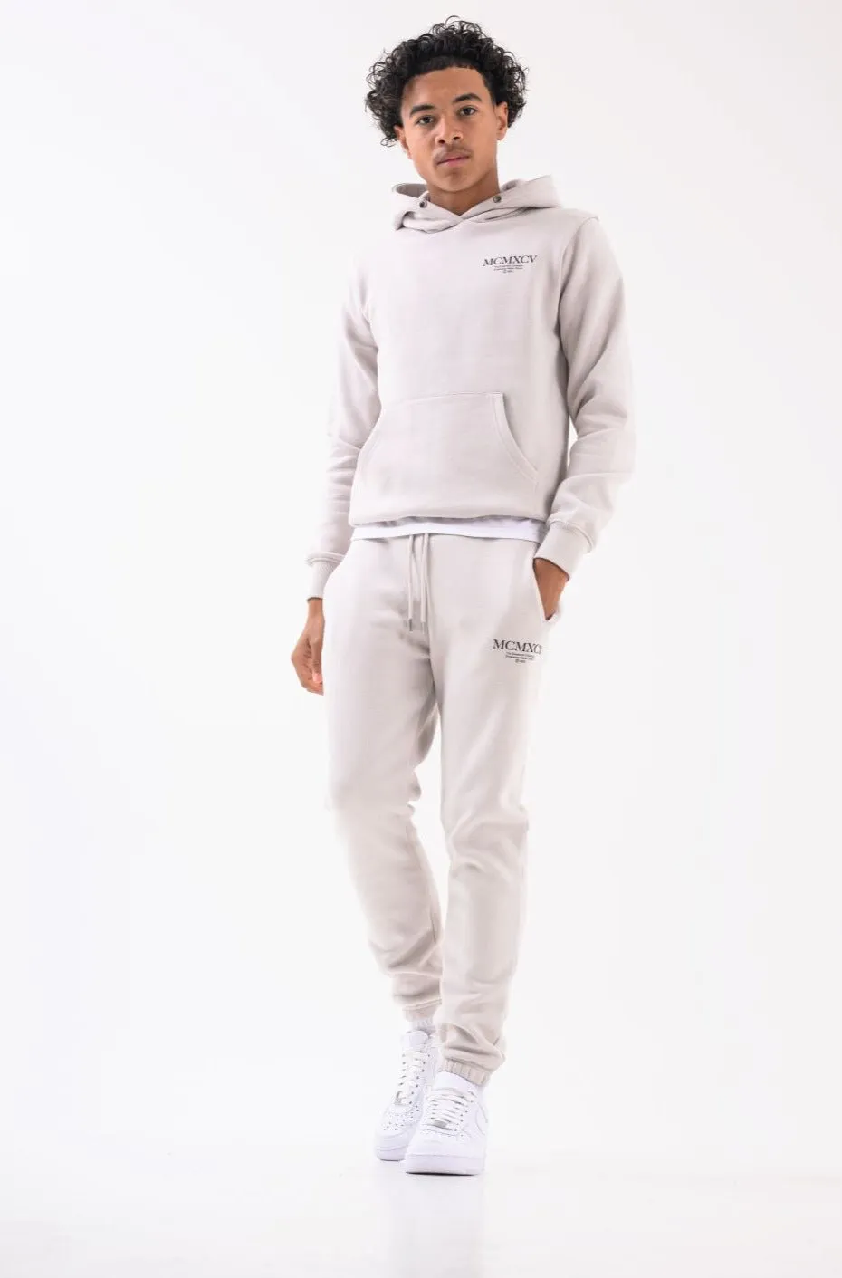 GLACIER BOYS HOODIE - OFF WHITE