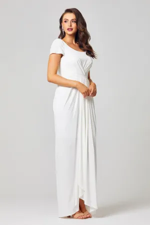 Gloria Dress In Vintage White By Tania Olsen TO804