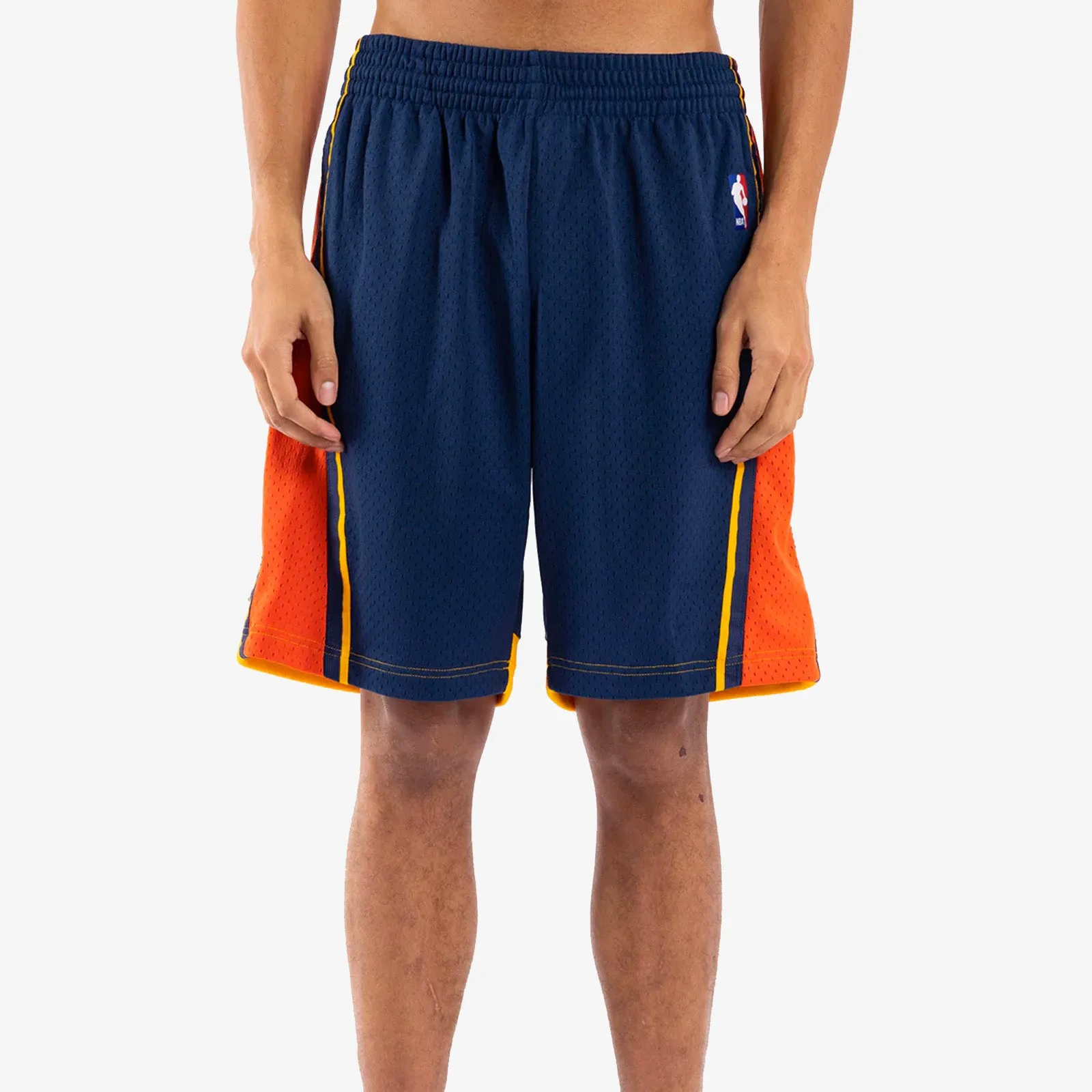 Golden State Warriors 02-03 HWC Swingman Shorts - Navy