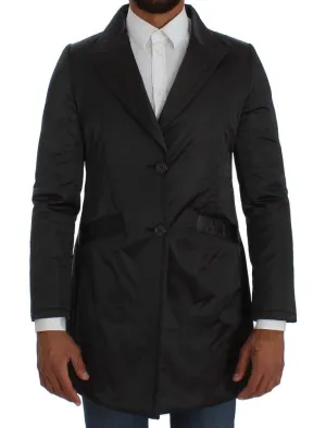 Gray Long Coat Jacket