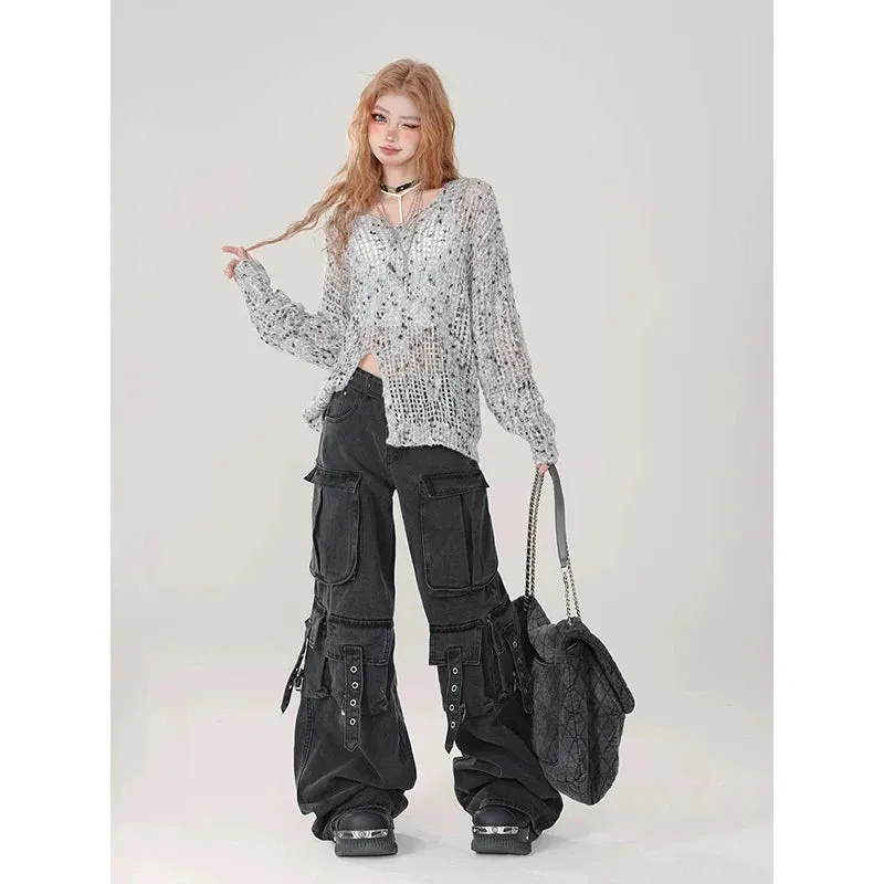 Grunge Baggy Jeans Women