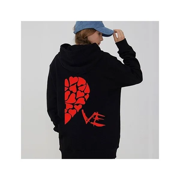 Half Heart Hoodies SET